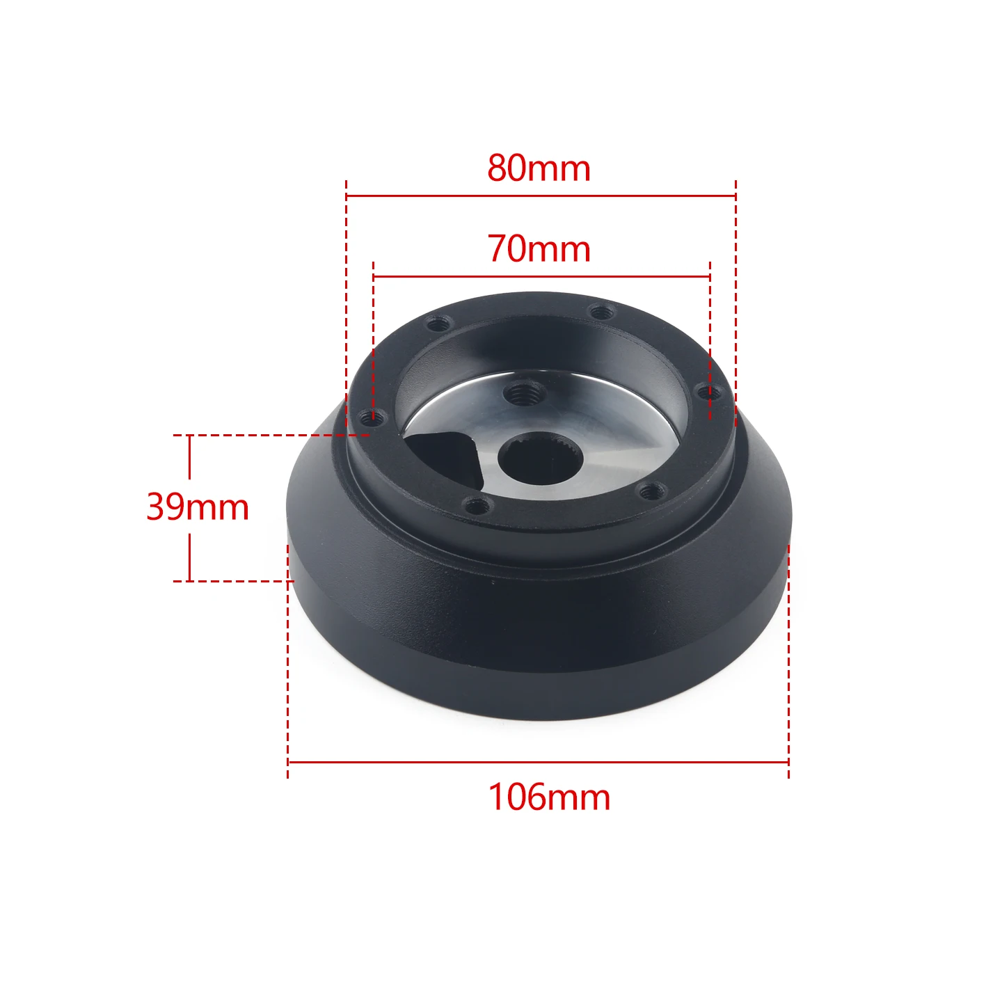 177H Car Aluminum Racing Steering Wheel Hub Adapter Quick Release Kit For Chevrolet/Corvette 2006-2014 ﻿