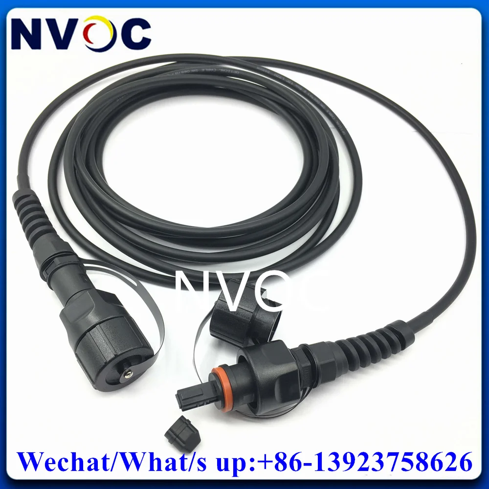 12Core SM G657A1,ODVA-MPOAPC Female ODVA-M MPO-F ODVA-Male 1M Fiber Patch Cord Cable Connector Compatible with TE Brand