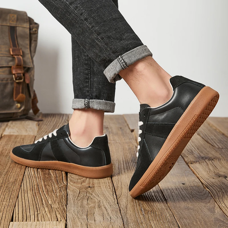 Men Women sport Running Shoes Autumn Winter Leisure Sneakers Shoes comfortable Skate Genuine Leather Tennies shoes zapatillas