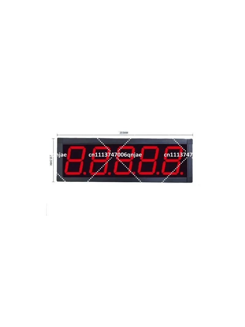 0-5V 0-10V 4-20mA RS485 Modbus 4/5 Digits 2.3/3 Inch Digital Display Meter Industrial Serial PLC LED Panel