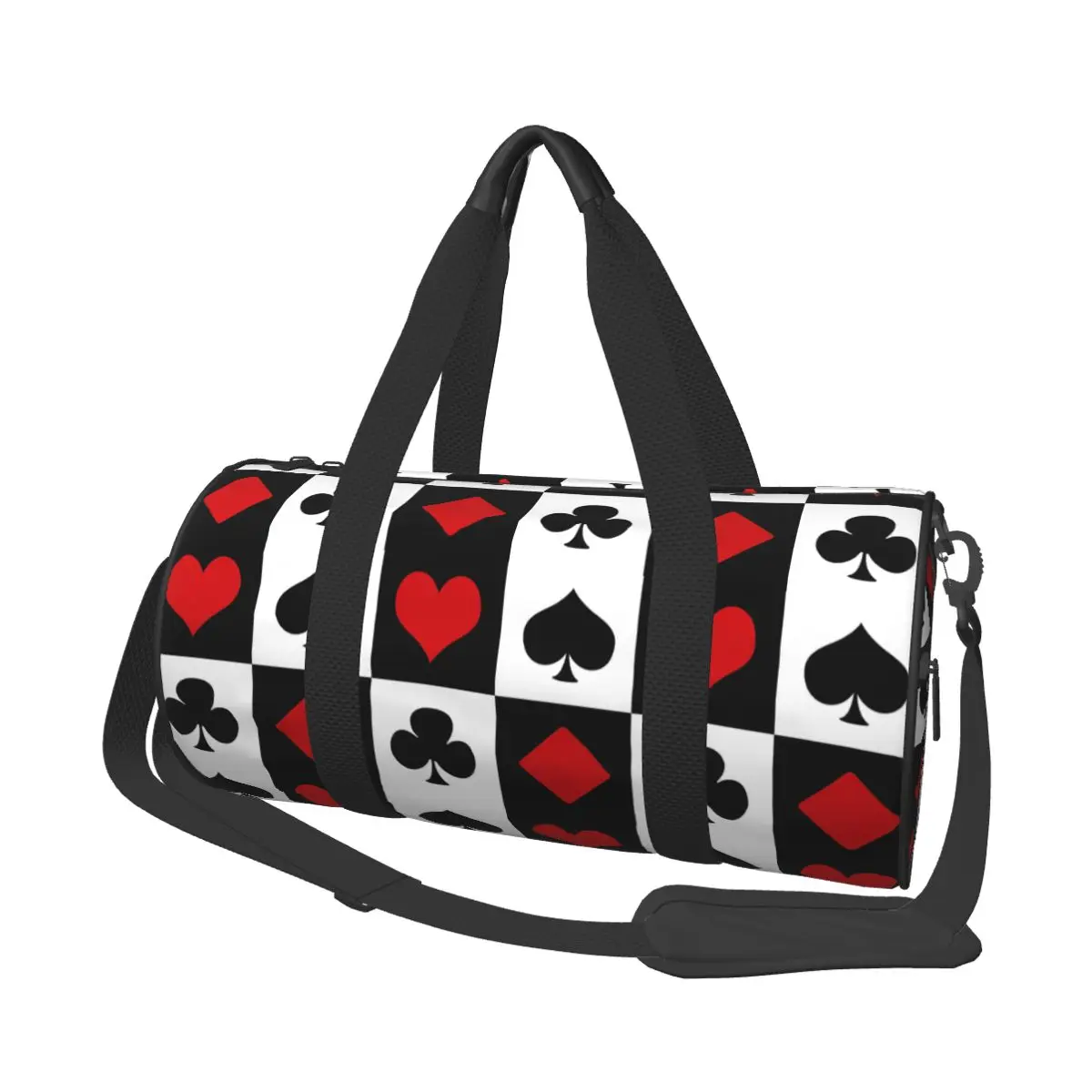 

Playing Card Large Duffle Gym Bag Multi-Functional Duffle Travel Bags Handbags Fitness bag