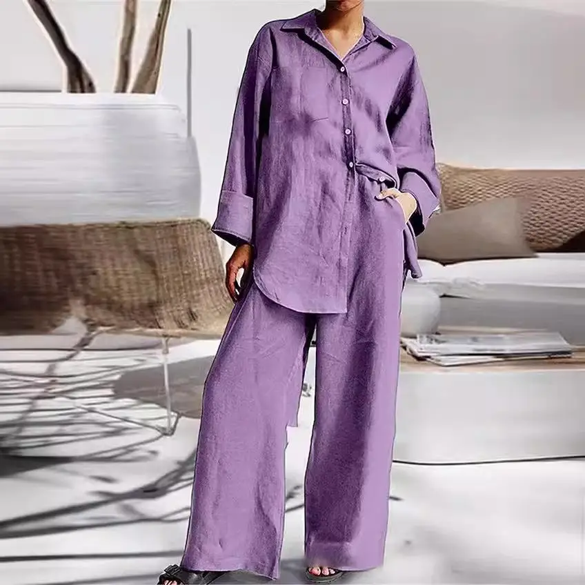 

Women's 9/0 SVE Loose Fit irt And Pants Two-Piece Set Yoga Fitn Sportswear Comfortable Breathable Casual Outfit