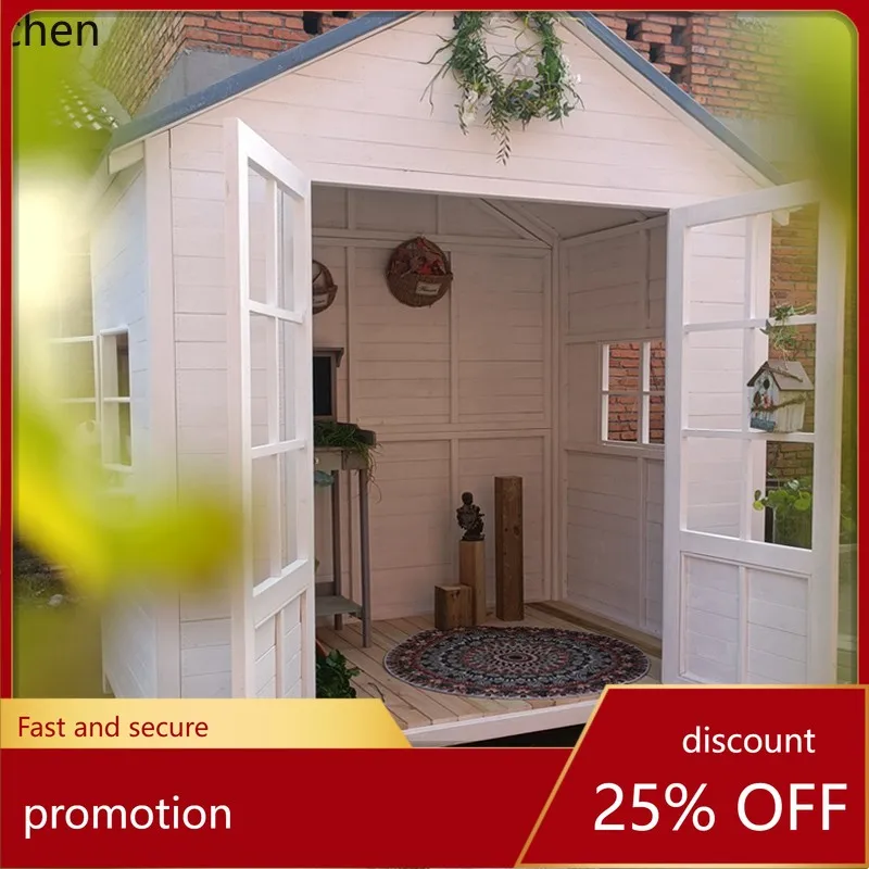 

HT антикоррозийный деревянный шалет-павильон, строительный сад, проживание в семье, сборка на открытом воздухе, подвижный двор