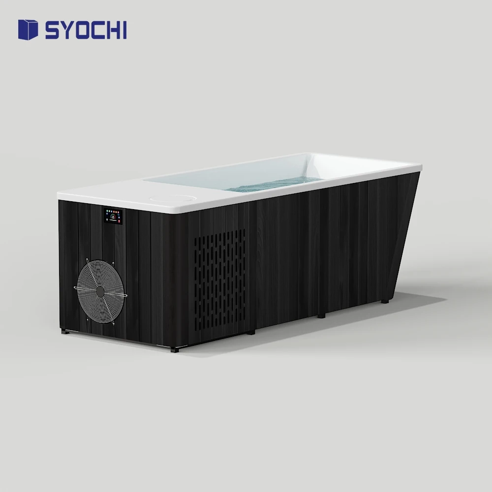 Syochi Smart Ice Bath Cold Plunge Tub with Chiller, Filter, and WiFi Premium All-in-One Solution Ice Bath with Chiller