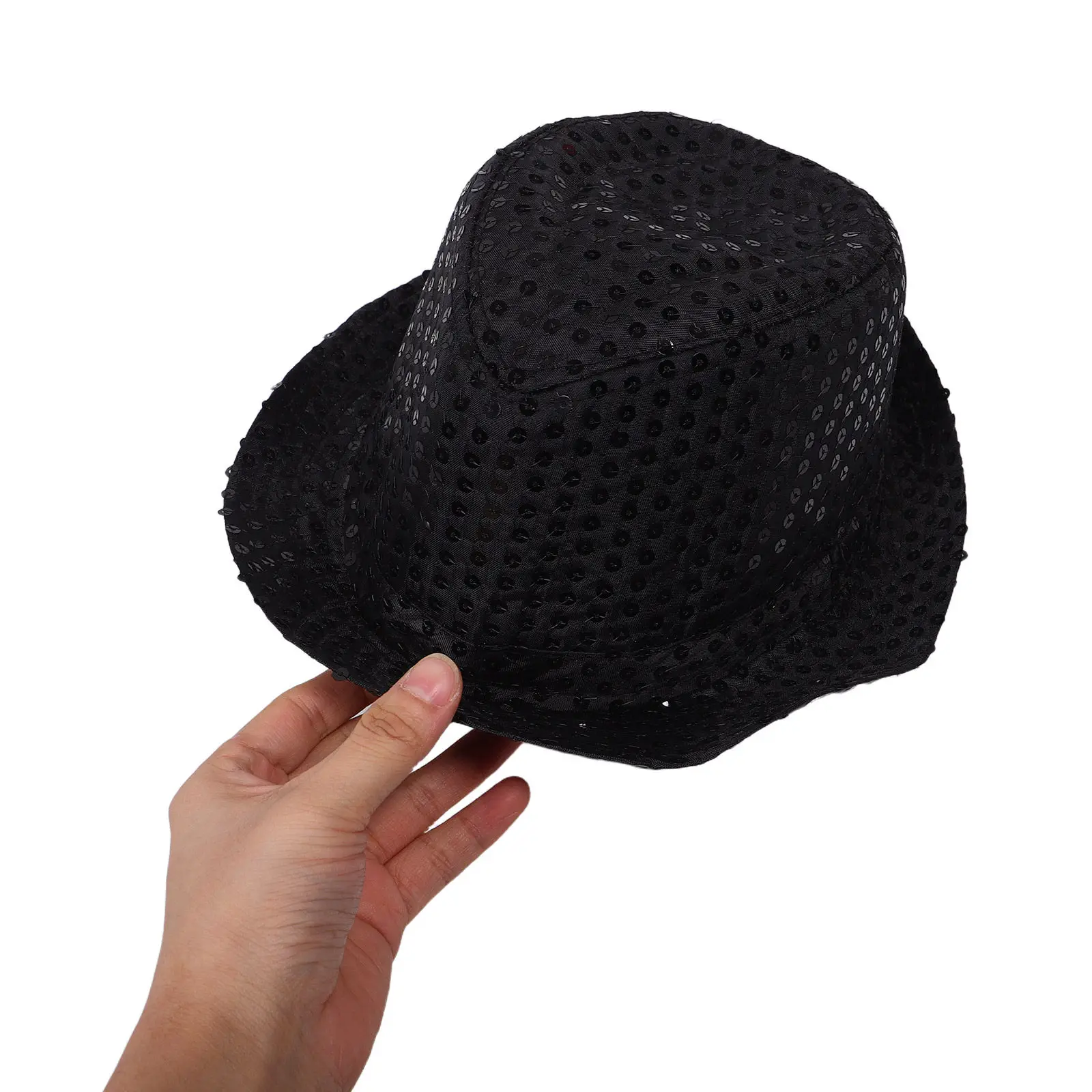 

Детский джазовый набор: пластиковая танцевальная трость, детская шляпа-федора, черный цилиндр для сценического костюма, аксессуар для вечеринки, декоративная трость для танцев