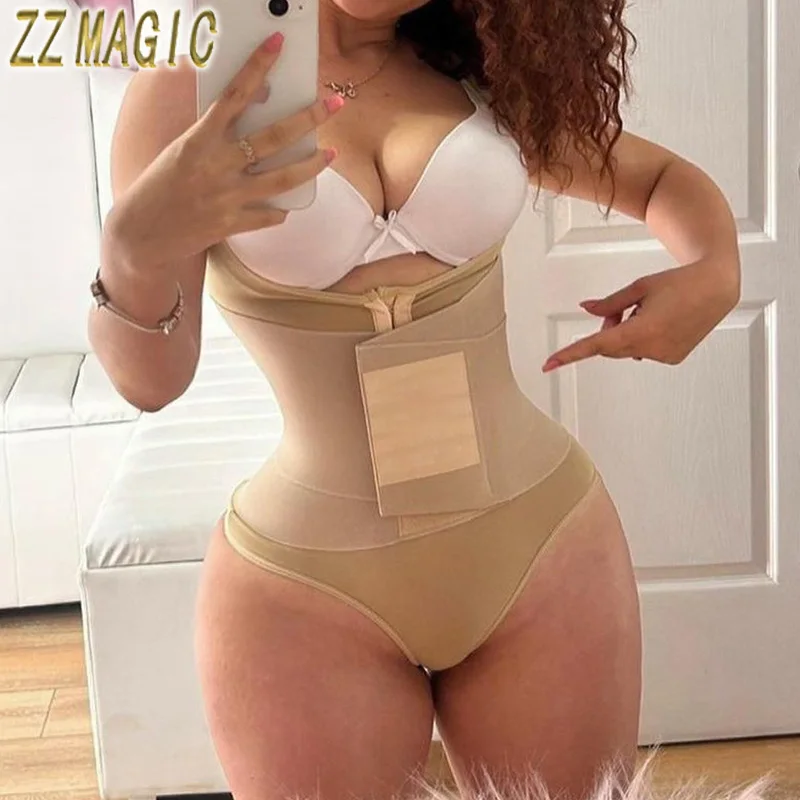 Colombian Girdles Shaper Waist Trainer Corset for Women Hourglass Body Sculpting Binders Belt Postpartum Flat Belly Workout