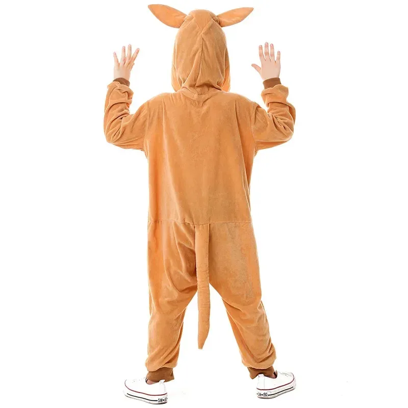 Umorden Lovely Kangaroo Costume for Kids Children Unisex Boys Girls Hooded Jumpsuit With Doll