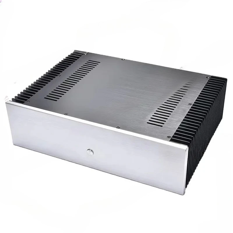 430 * 120 * 310MM all-aluminum power amplifier chassis shell DIY box shell Class A audio speaker audio amplifier shell
