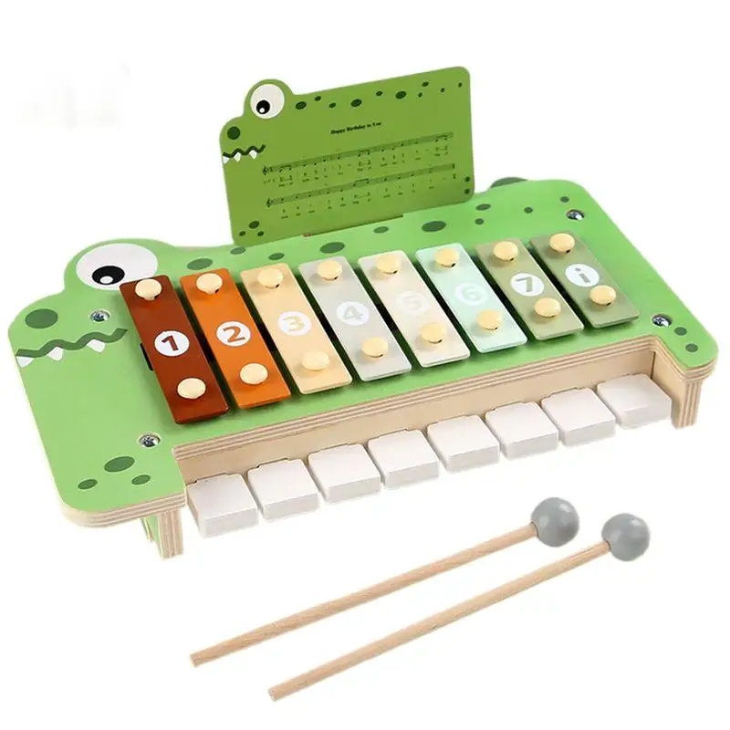 

Kids Piano Musical Piano Toy Portable Educational Interactive Game For Hand-Eye Coordination Develop Skills Home Travel Home