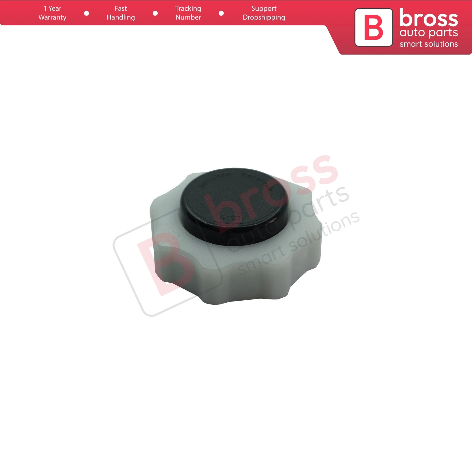 Bross Auto Parts BSP807 Radiator Coolant Tank Cap 7700805031 BLACK for Renault Alpine Nissan Suzuki Opel Vauxhall Fast Shipment