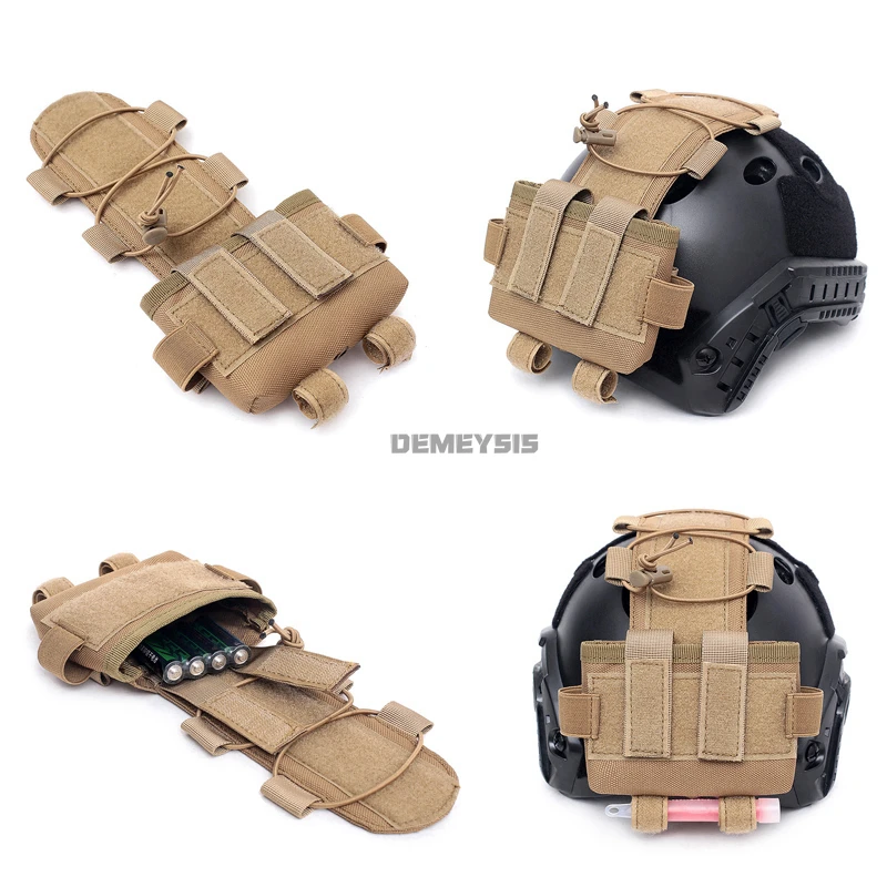 Bolsa Portabaterías Casco MK2 – Bolsa Contrapeso Táctico - imagen 4