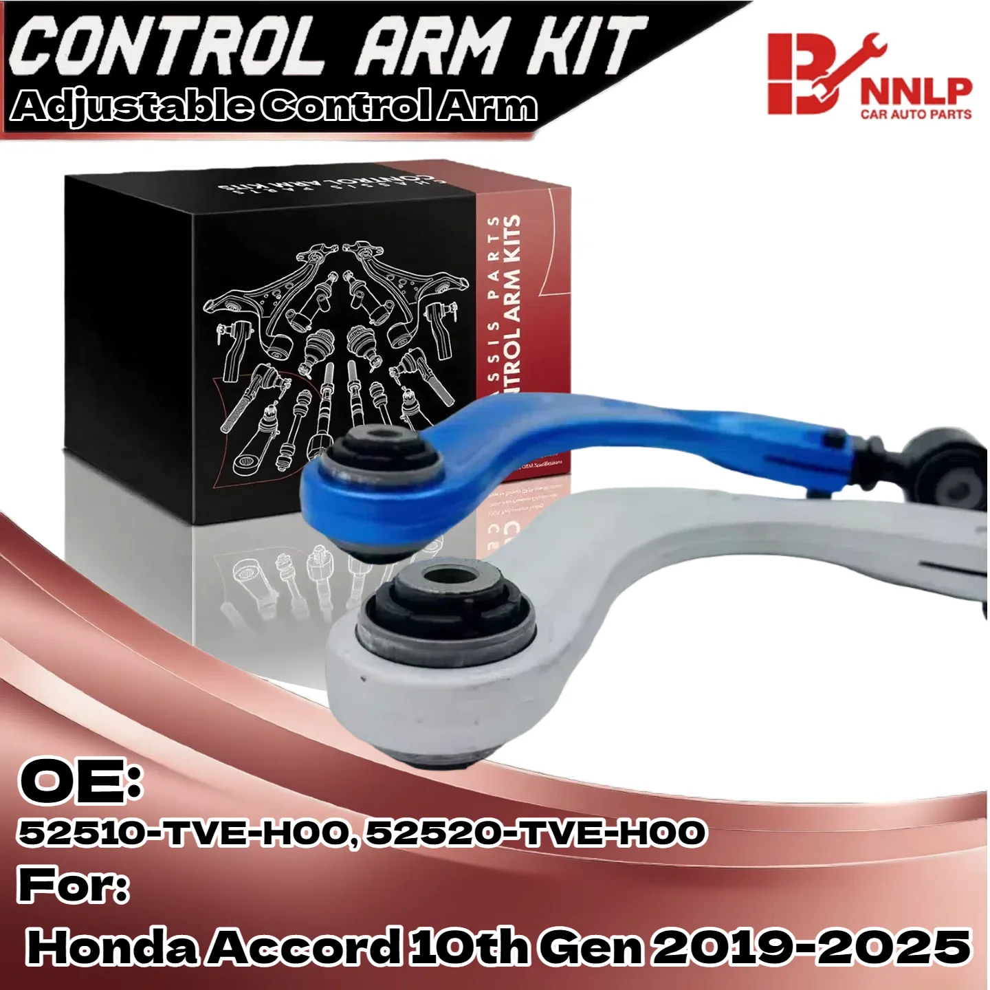 

Durable Accessories Car Suspension Parts Rear Upper Control Arm for Honda Accord 10th Gen 2019-2025 52510-TVE-H00