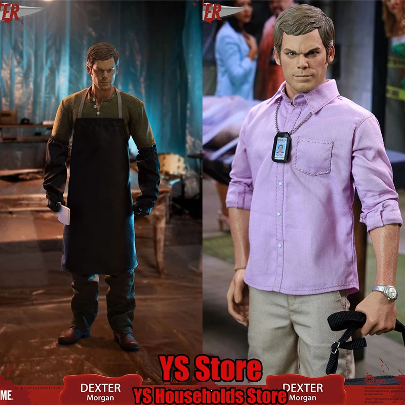 FLASHBACK 1/6 Dexter Morgan Movable Cloth Action Figure Fierce Doctor Simulation 12