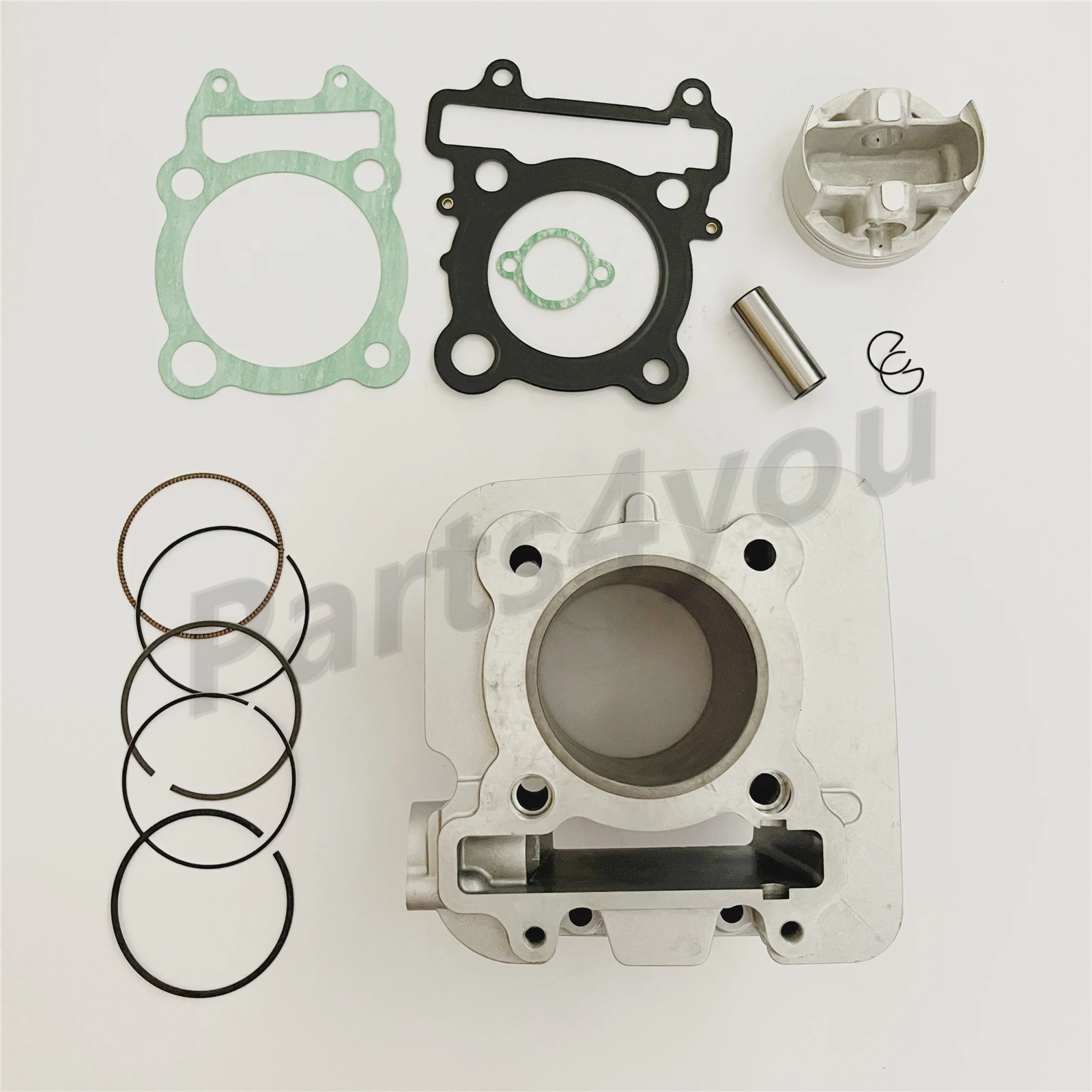 74MM Motorcycle Top End Rebuild Cylinder Piston Kit for Yamaha YBR250 2007-2011 XT250 2013-2018 YS250 2016 1S4-11311-01-A0