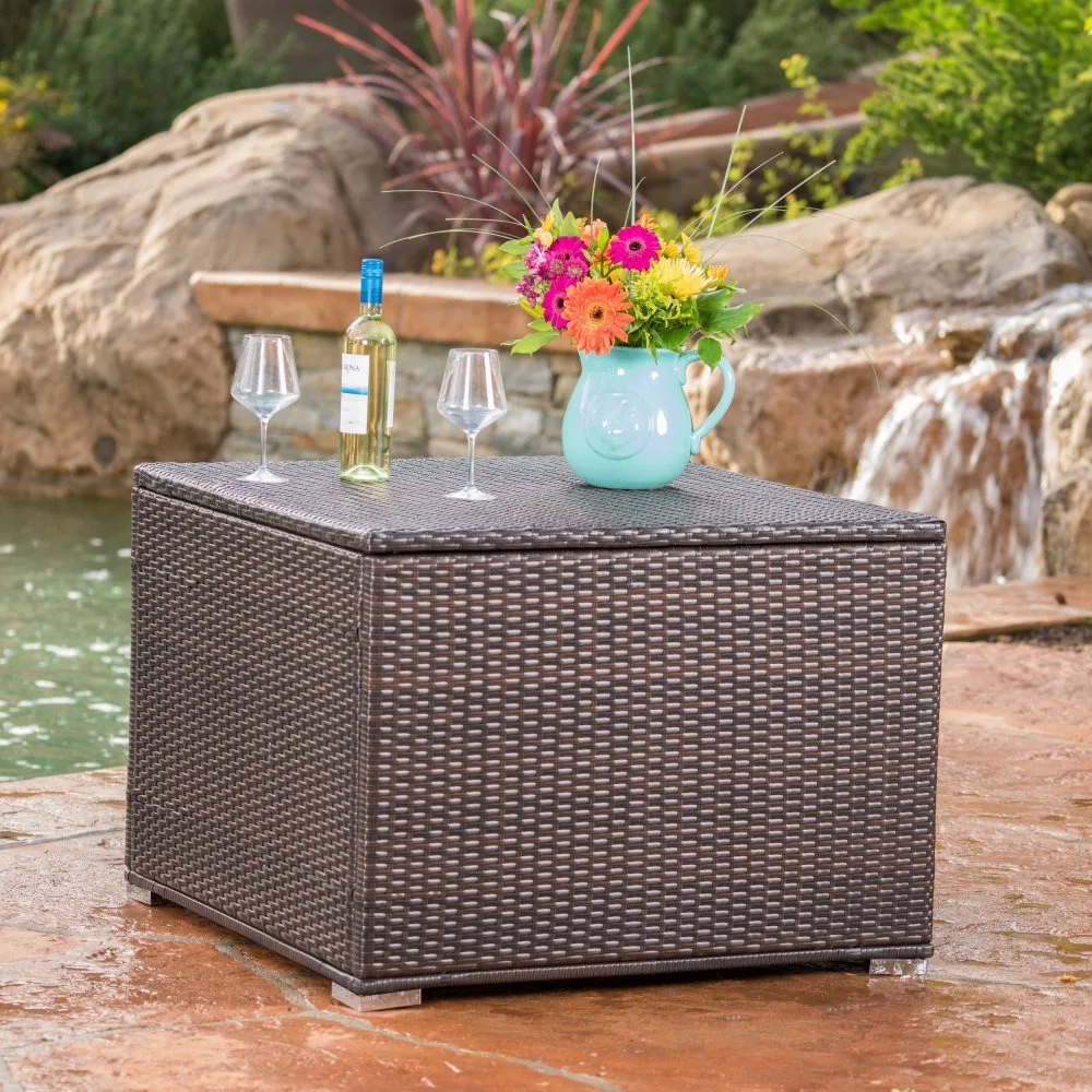 

Outdoor Storage Box Informal Table