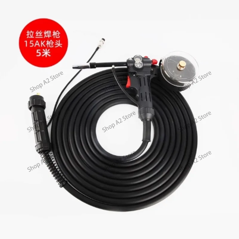 NBC200A Euro MIG Welding Torch Extended Gas Welding Gun for Iron Aluminum Stainless Steel
