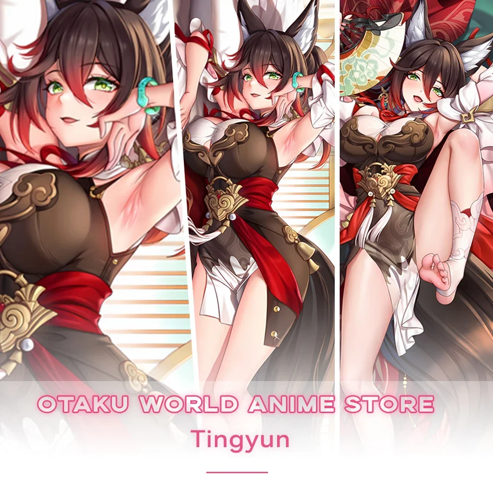 

Honkai Star Rail Tingyun Dakimakura Pillowcase Otaku Waifu Life Hugging Body Pillow Case Cushion Pillow Cover Bed Pillows Decor