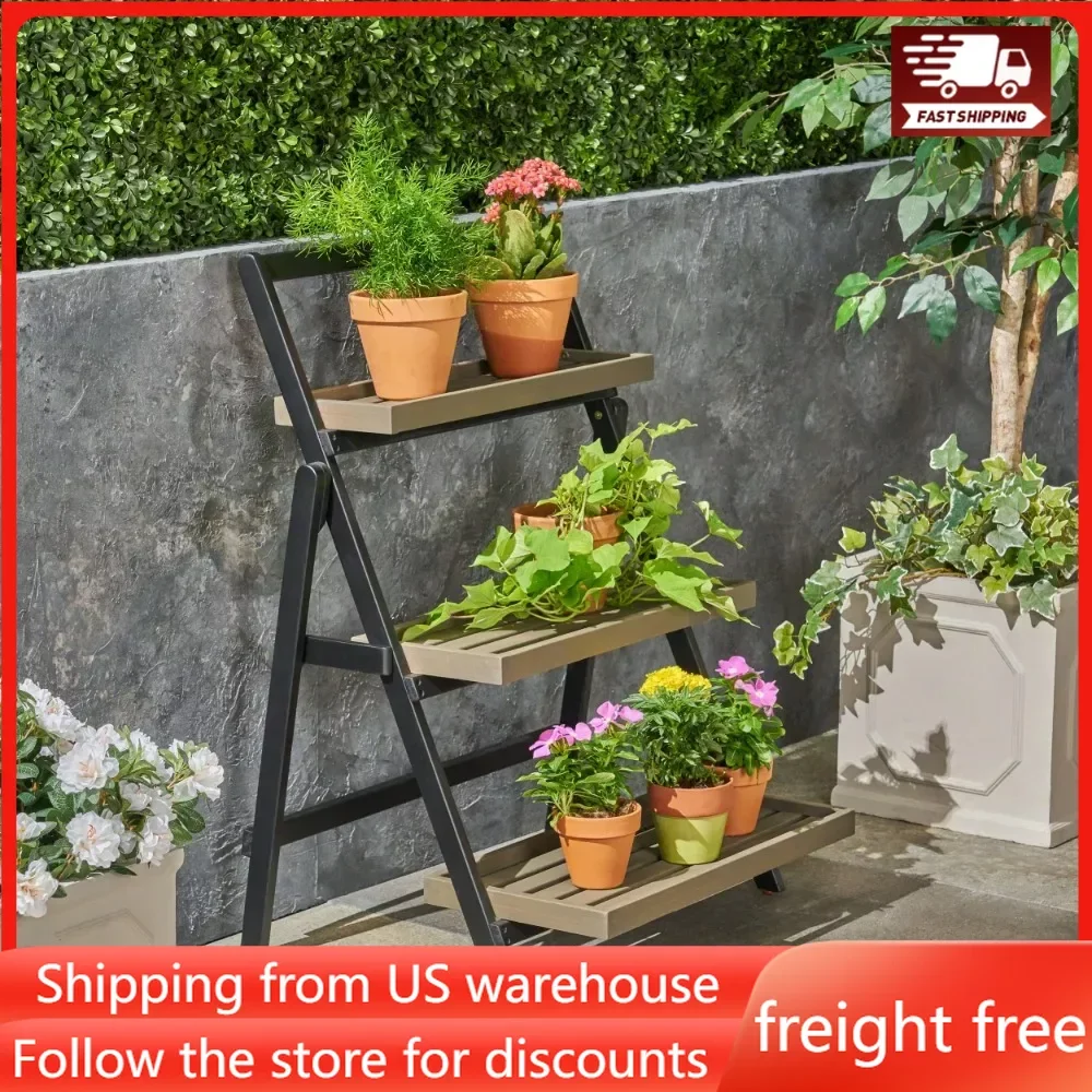 

Stand for Flowers Pot Shelf Display Stand Flowerpot Display Racks Standing Flowerbed High Outdoor Garden Furniture and Terrace