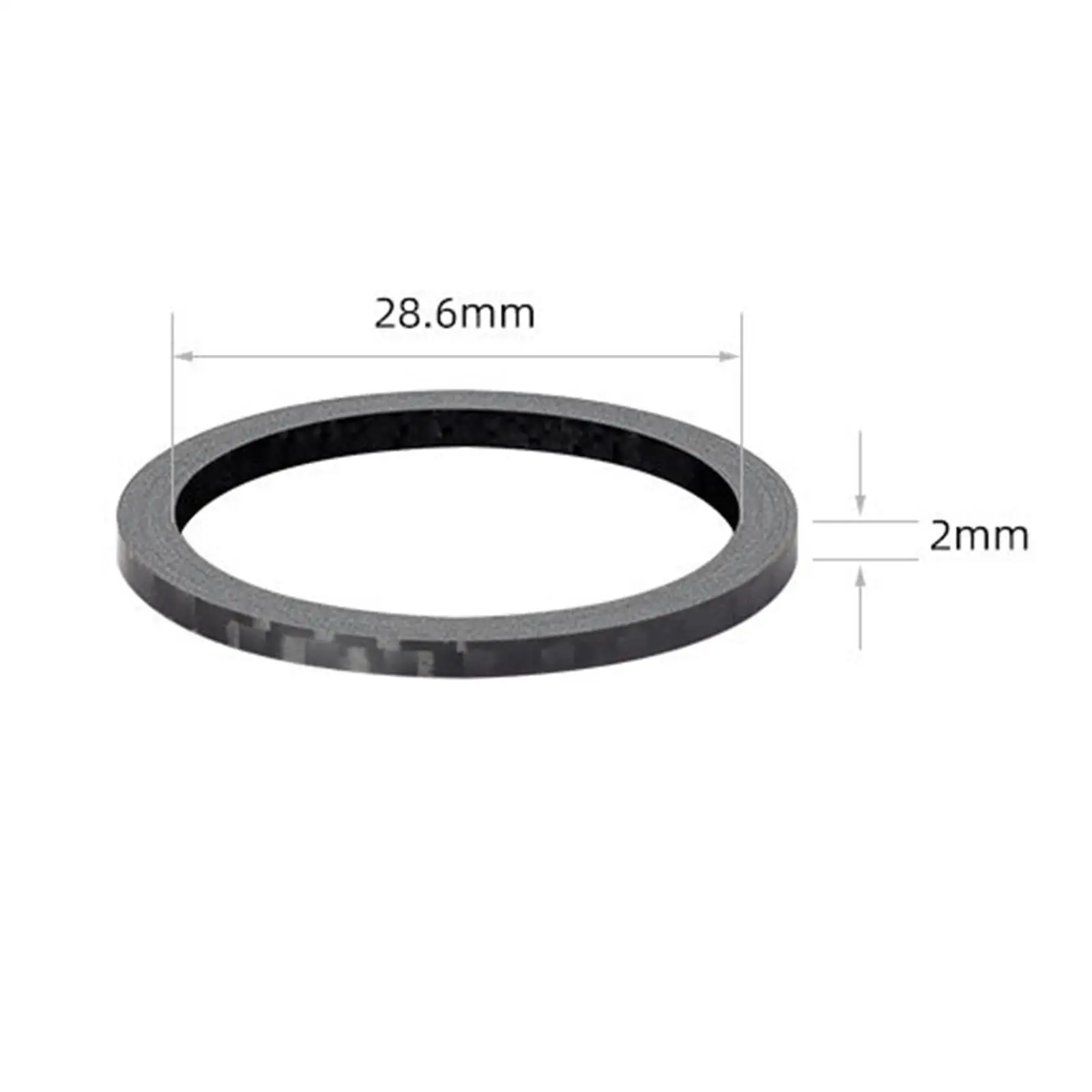 

1 1 8 Inch Carbon Fiber Headset Spacer Rings Bike Life Accessories Road MTB Cycling for Bicycle Stem Adjustment