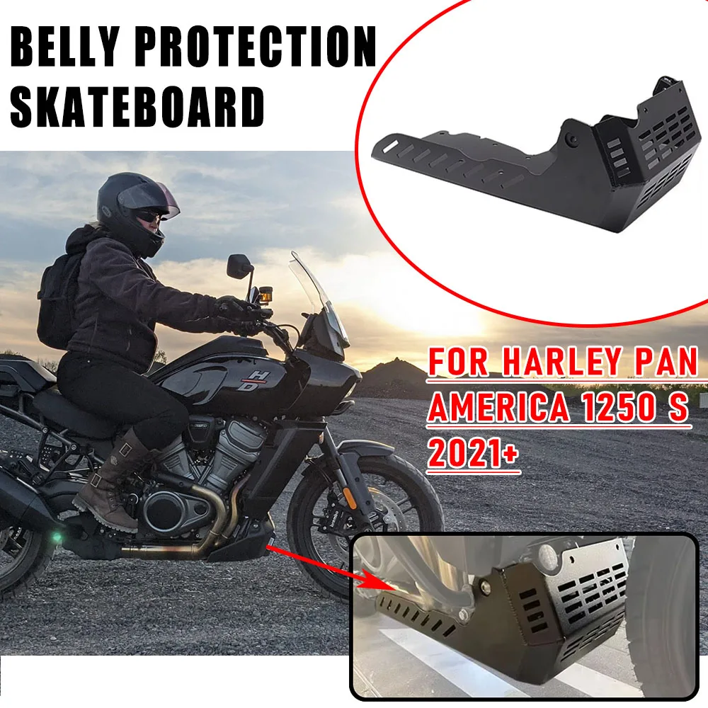 

Accessories Gut Guard Skid Plate Aluminum Gut Guard Skid Plate FOR Harley PAN AMERICA 1250 S PA1250 S PAN-AMERICA1250 2021 2022