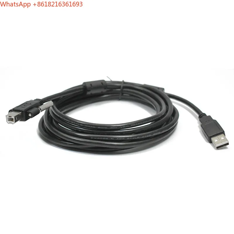 Limited Offer Usb3.0 Industrial Camera Special Cable with Screw Fixed Data Cable, Circular Print B Public Interface