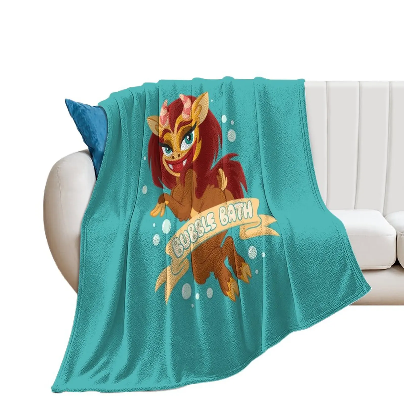 

Bubble Bath Throw Blanket Travel Decorative Beds Decoratives Blankets