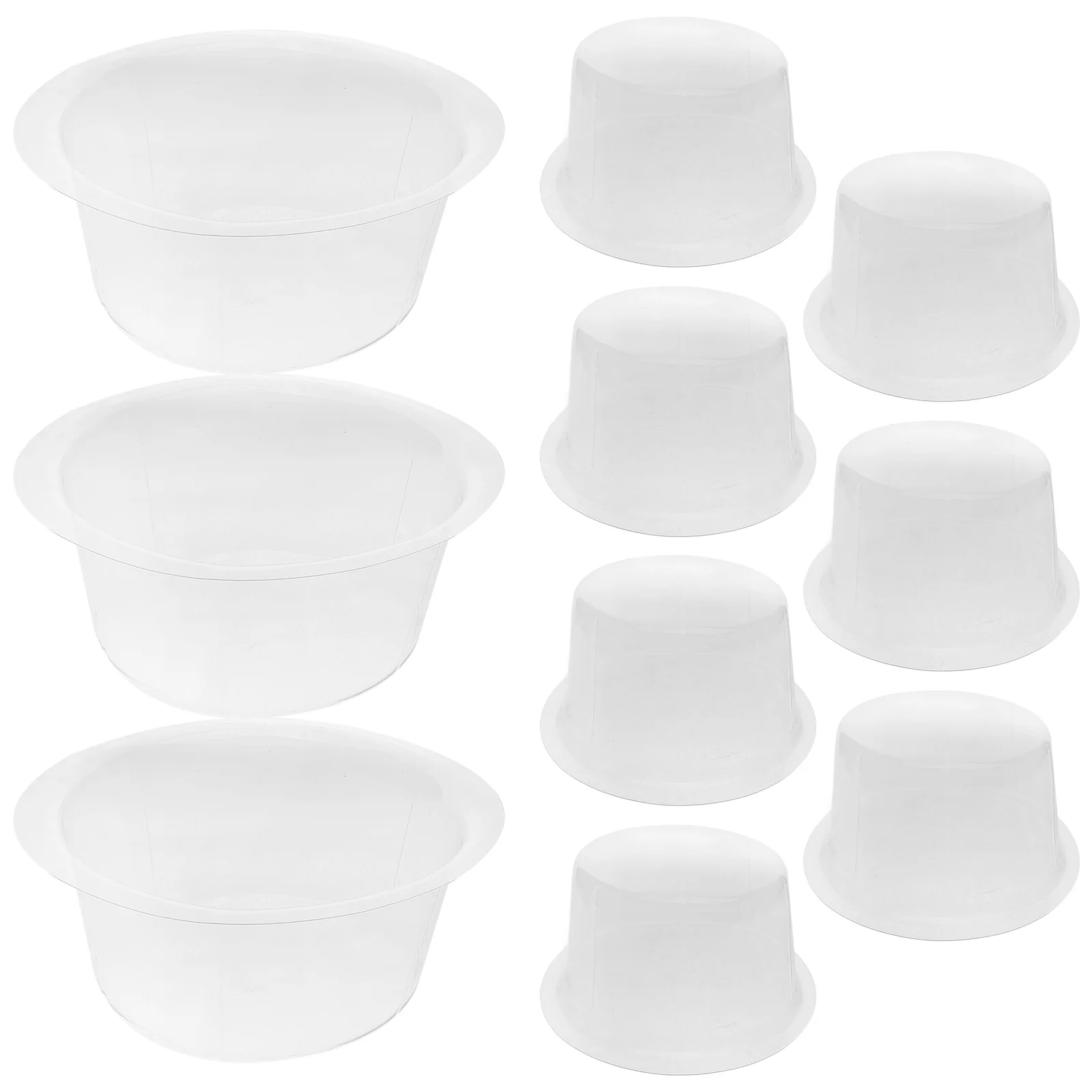 

10pcs Hat Shaper Insert Plastic Hat Rack Stand Durable Wall Table Top Display For Fedora Straw Jazz Hats Shape Preservation Easy