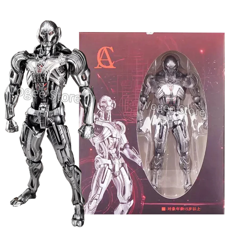 Figurki Akcji Ultron Fabryka AC Kaiyodo Amazing Yamaguchi Avengers Anime Kolekcja Ko Model Personalizowane Prezenty Zabawki 16cm Dostępne Od Ręki