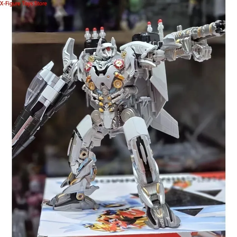 

Игрушка-трансформер BMB LS01 Nitro Zeus: увеличенная модель-деформация Ghost из сплава, без шланга, коллекционная фигурка