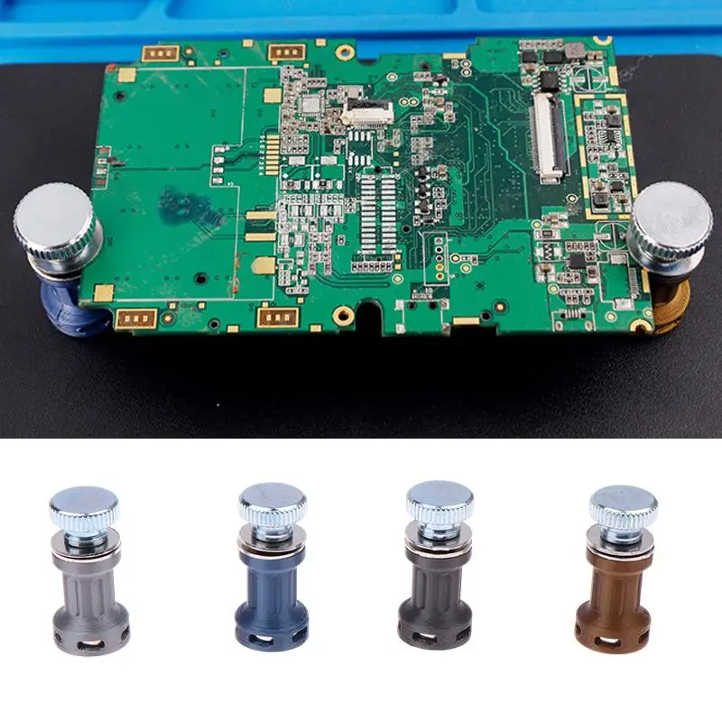 Universal PCB Holder Fixture Welding Soldering Platform With Magnetic Pins Rubber Feet For Circuit Board Assembly Repair Board