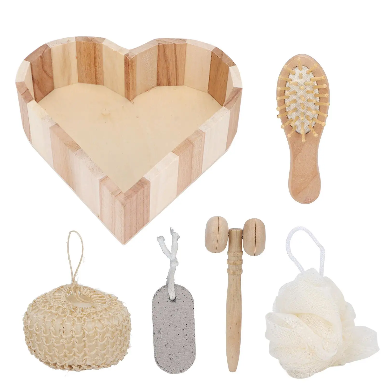 

Exfoliating Shower Kit Pumice Stone Facial Massager Deep Cleansing Bath Supplies