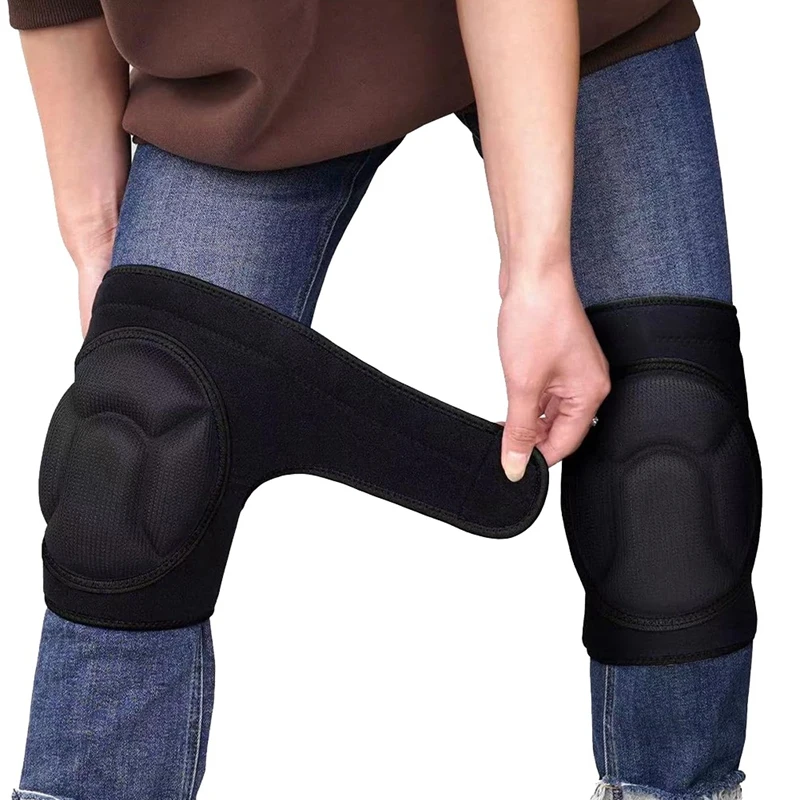 AA94-Women Men Knee Pad Suitable For House Working High Elastic Fabric Men Knee Pads Protect Knee