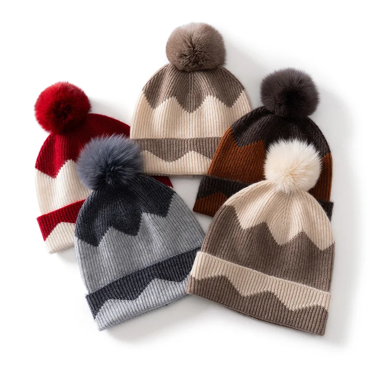 

KOIJINSKY Women's Autumn/Winter 35% Cashmere Knitted Hat