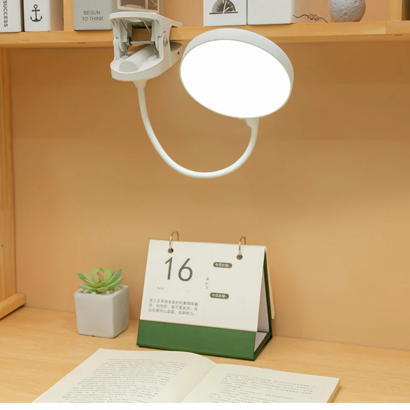 LED Desk Lamp with Touch Control - Rechargeable Adjustabl Eye Protection Reading Lamp Desk Lamp for Students Home Office Use