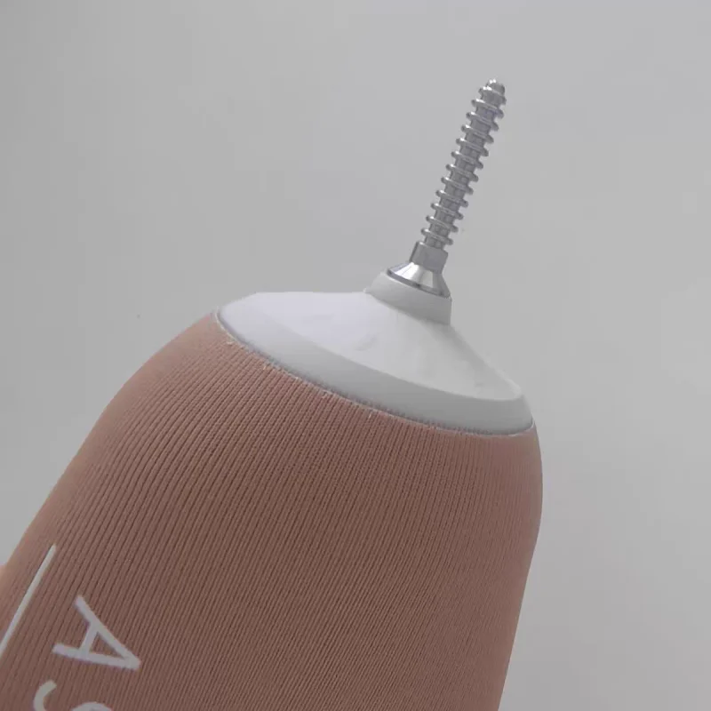 Durable Prosthetic Liner Locking Pin Stainless Steel Screw Thread Pin 5.8 6.8 7.8 cm for Prosthetic Shuttle Lock