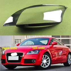 For Audi TT TTS TT RS 2008-2014 Headlamp Cover Transparent Lamp Shade Headlight Shell Lens Plexiglass Replace Original Lampshade