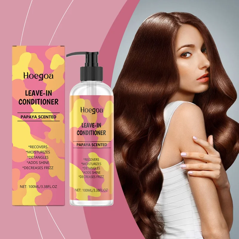

Nourishing Leave - In Hair Conditioner - Lightweight Fragrance, Fluffy Hair, Keratin Nutrition, Moisturize Hair, Add Shine, 100m