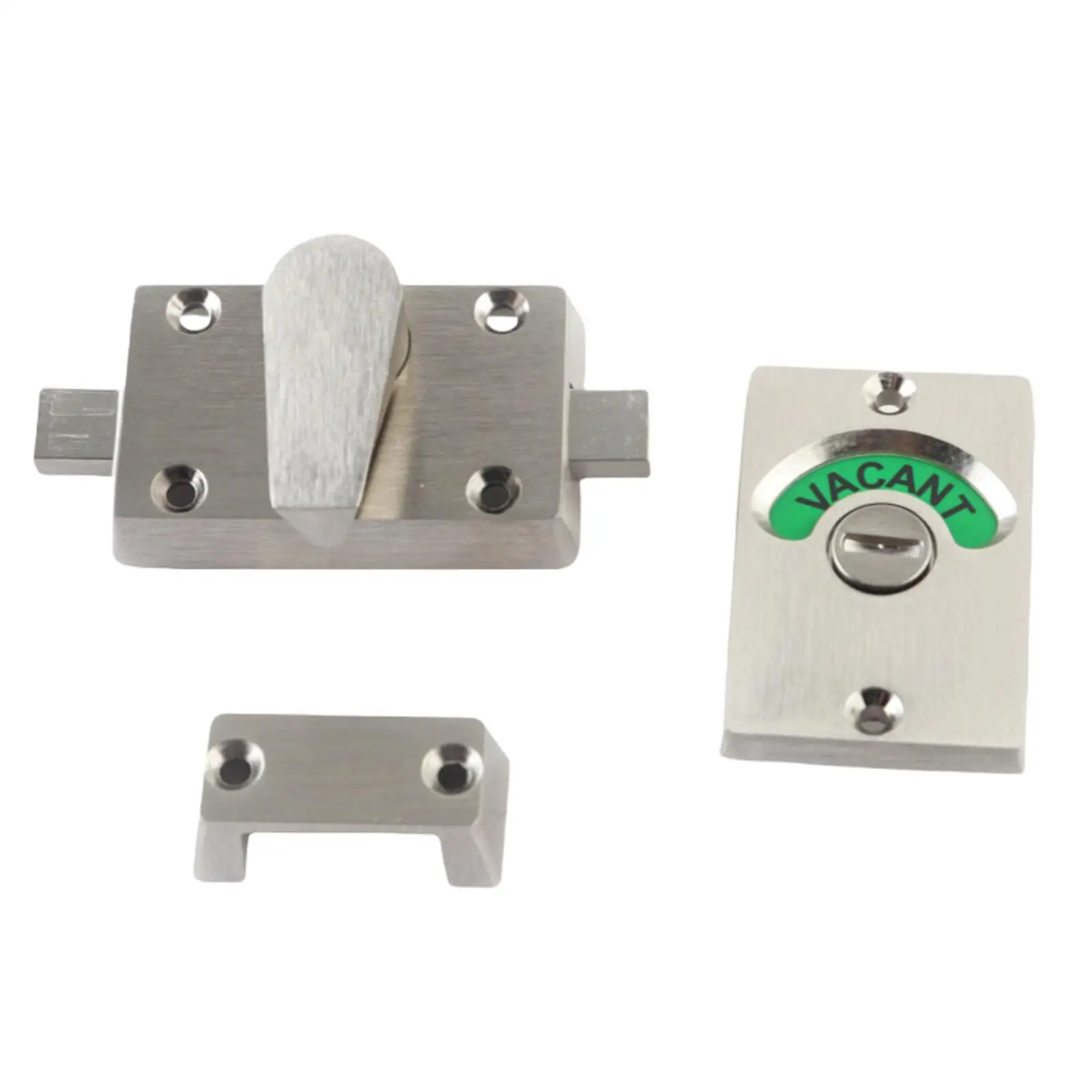 Indicator Lock Sturdy Restroom Privacy Restroom Partition Lock for Offices Restaurant Shopping Mall Airports Train Station Hotel
