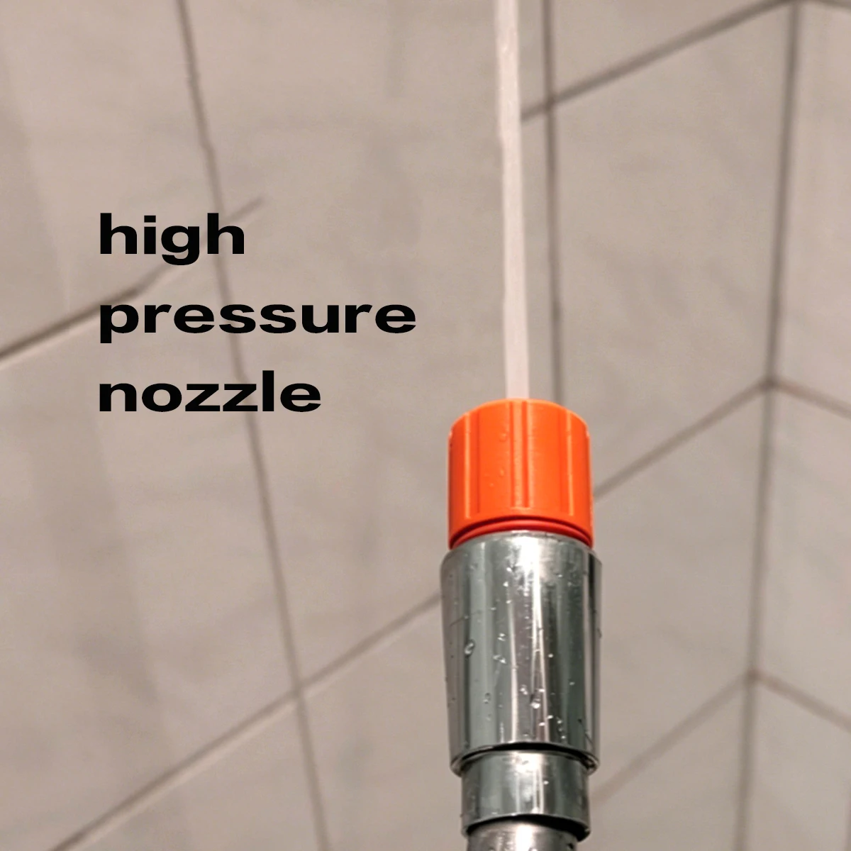 3-Piece Bathroom Hose Nozzle Set, 2 Shower Nozzles + 2inch Roll of Tape, Compatible with 4-Point (1/4) Standard Shower Hose Connections, Household Bathroom Hose Nozzle, Replacement Shower Head for Bathroom, Water-Saving Fine-Pore Water Outlet; Suitable for Home Bathroom Showers, Pet Bathing, Balcony Floor Cleaning, Bathroom Fixtures Cleaning, Simple Shower Renovation for Rental Homes, Portable Shower for Rvs