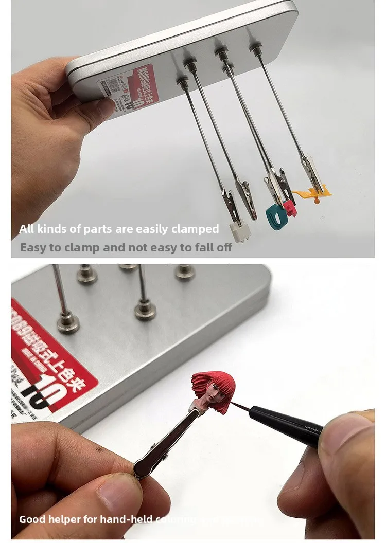 Neuer magnetischer Universal-Saugclip, Camping-Mückenspulenhalterung, Kunst-Malclip, Weihrauch-Mückenschutz für den Außenbereich – Detail 8