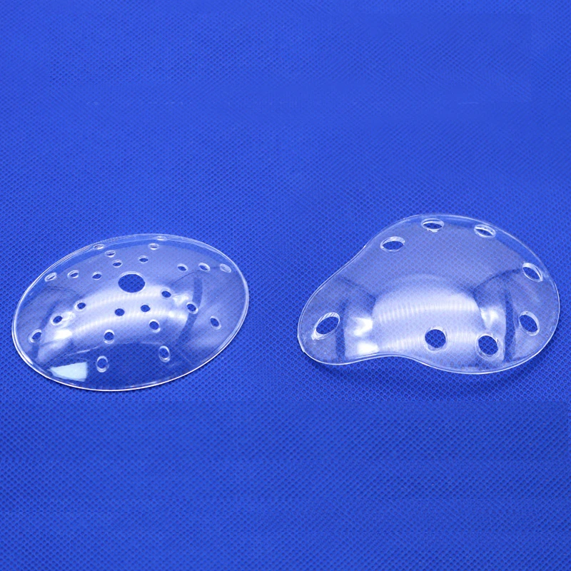 Eye Protection Eye Shield Breathable Single Eye Shield Porous Plastic Transparent Eye Shield Ophthalmic Oval Eye Shield