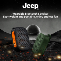 Jeep SC009 Portable High Fidelity Speaker Wireless Stereo Bass Music Subwoofer Portable Lavalier Speaker With Built-in Mic Speak