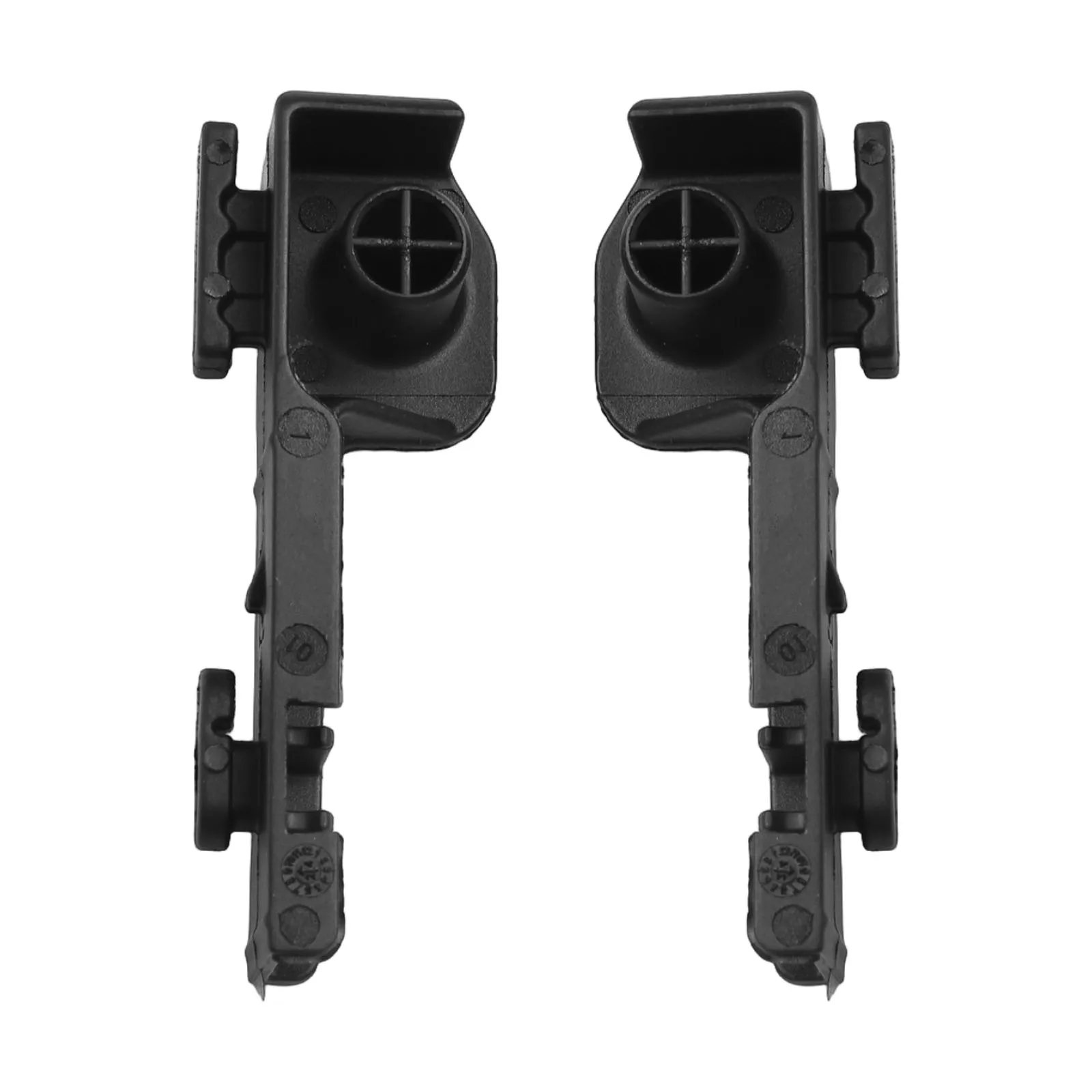 

Air Deflector LR137034 For Automotive Aerodynamics High Performance Made Of Plastic Set Of 2 Pieces Wind Resistance As Shown
