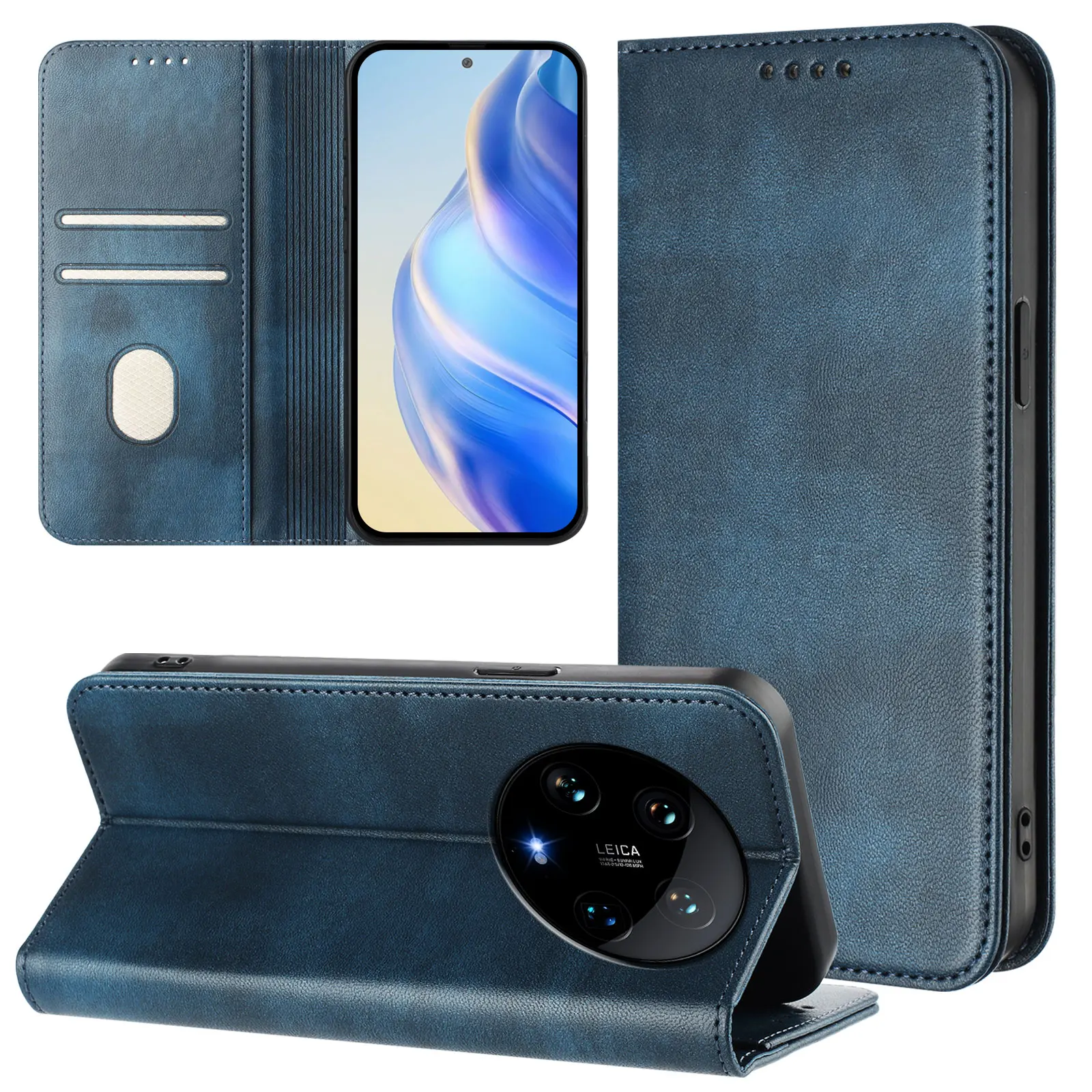 Чехол-кошелек для Xiaomi 17 pro max 17 15 14 pro 13 12s 12 11 Ultra 10T Lite, откидной магнитный кожаный чехол