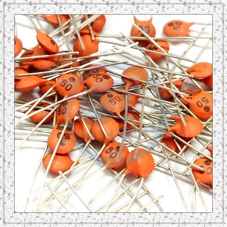 1000pcs Ceramic Disc Capacitor 50V 15/18/20/22/27/30/33/40/47/50/56/68/82/101/121/151/181/221/301/331/222/333/104 10PF 100NF