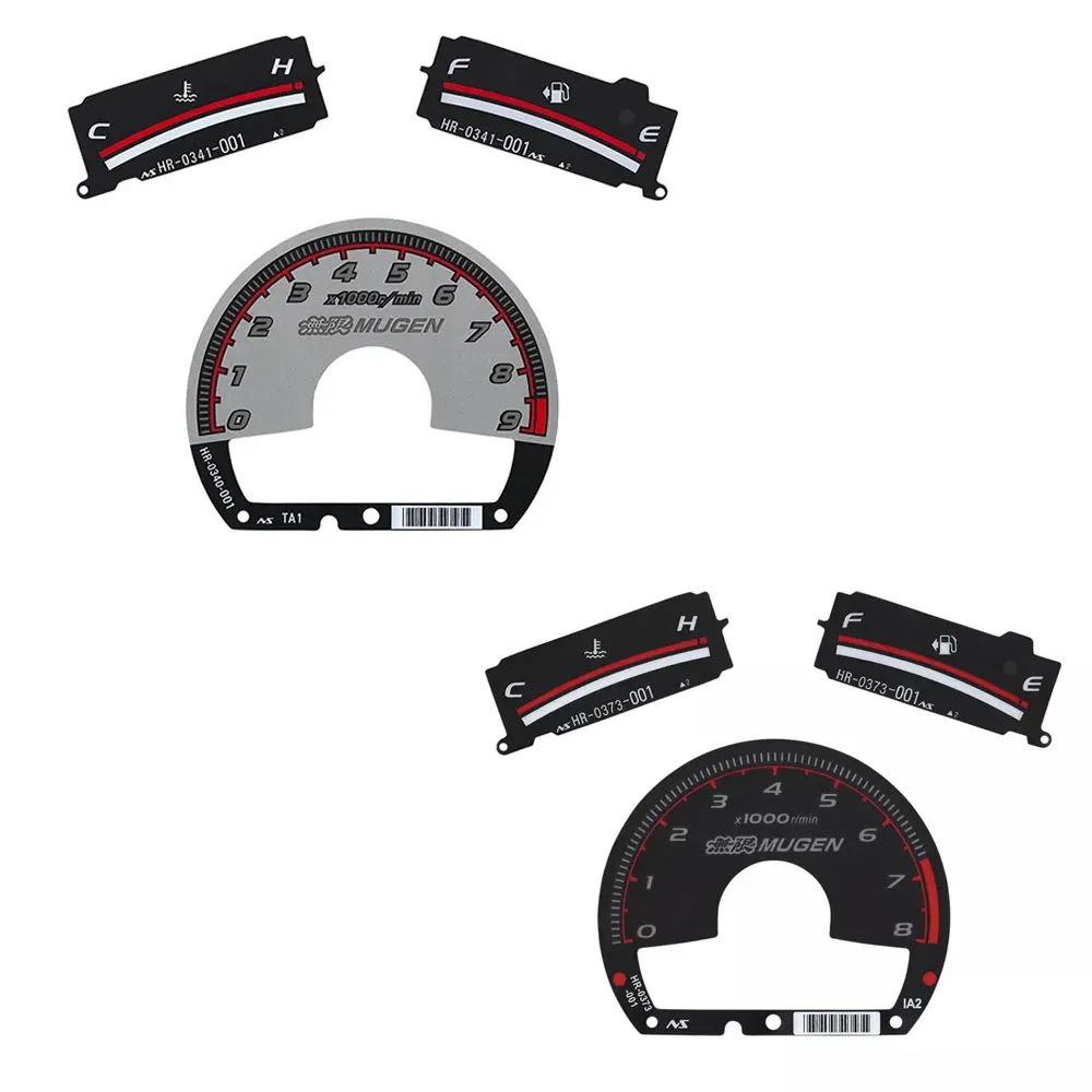 

Gauge Face for Honda Civic FA5 FG2 FA1 FD1 MUGEN Style 9000rpm 8000rpm