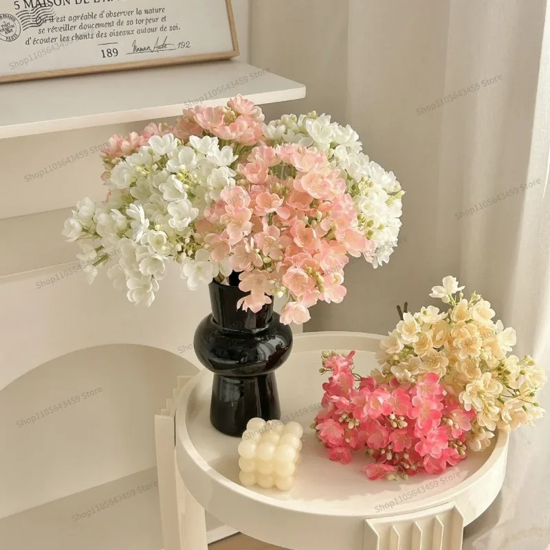 Suitable for new bouquets, simulated jasmine bouquets, high-end fake bouquets, and living room dining table decorations
