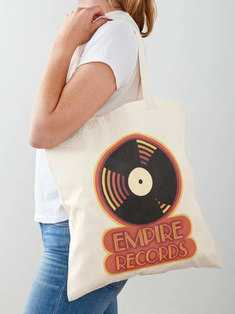 

Empire Records Tote Bag Portable shopping bag tote bag canvas Gift bags bags woman 2025