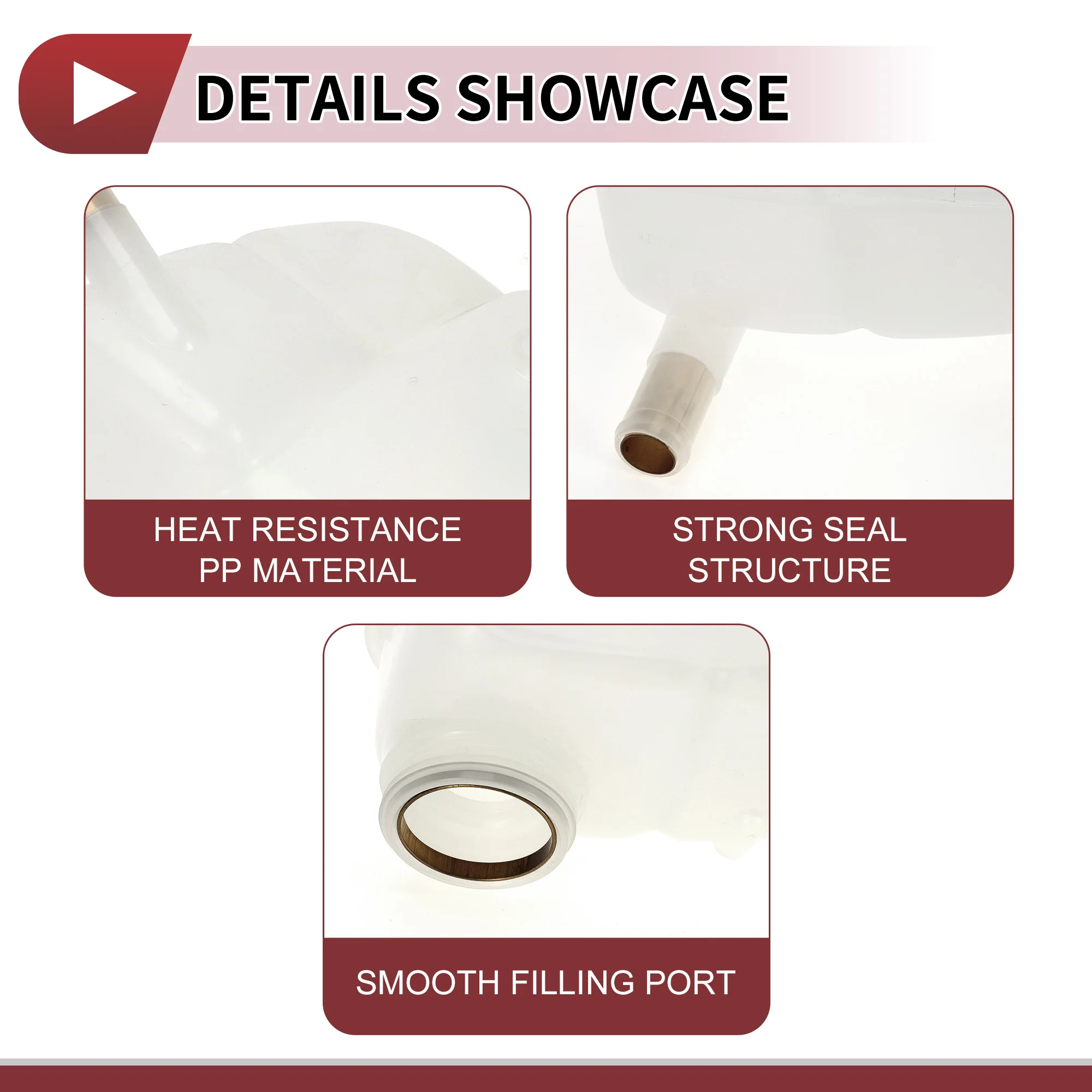 خزان توسيع المياه لخزان مبرد المحرك UXCELL لـ Vauxhall VX220 2000-2005 2.2i زجاجة المبرد المبرد رقم. 90530688 #4