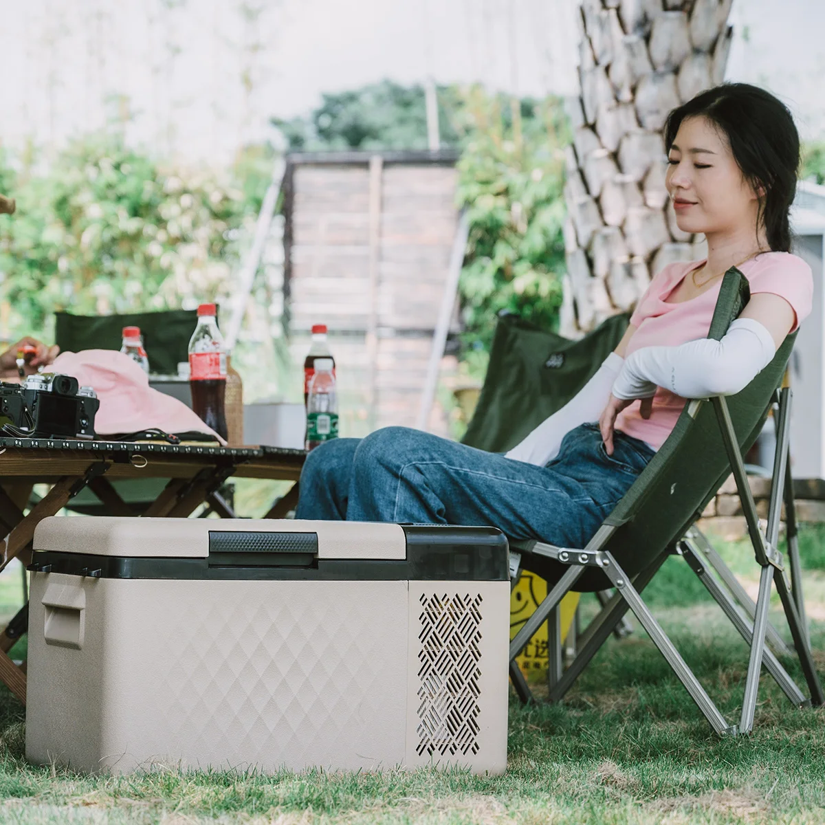 Alpicool RT25 Portable Camping Outdoor Fridge AC DC Dual Use Freezers 12V Single Zone Compressor Mobile Car Refrigerator